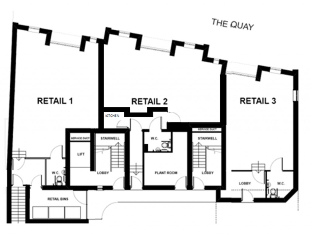 Floorplans For The Quay, Wells-next-the-Sea