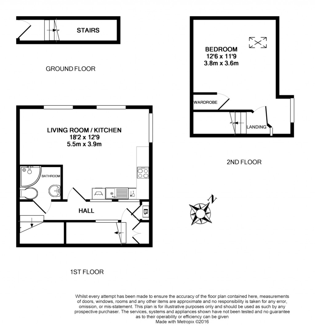 Floorplans For Church Street, Wells-next-the-Sea