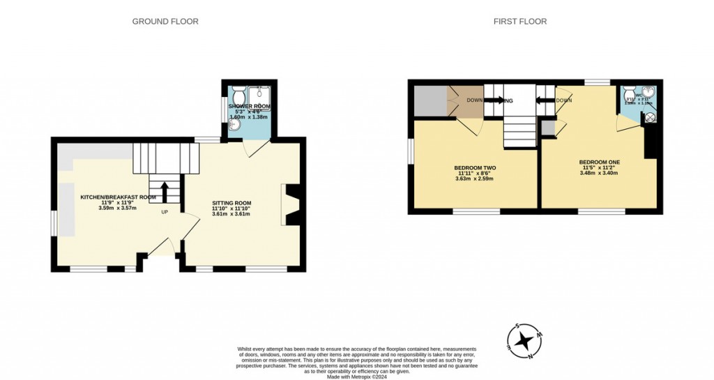 Floorplans For High Street, Wighton