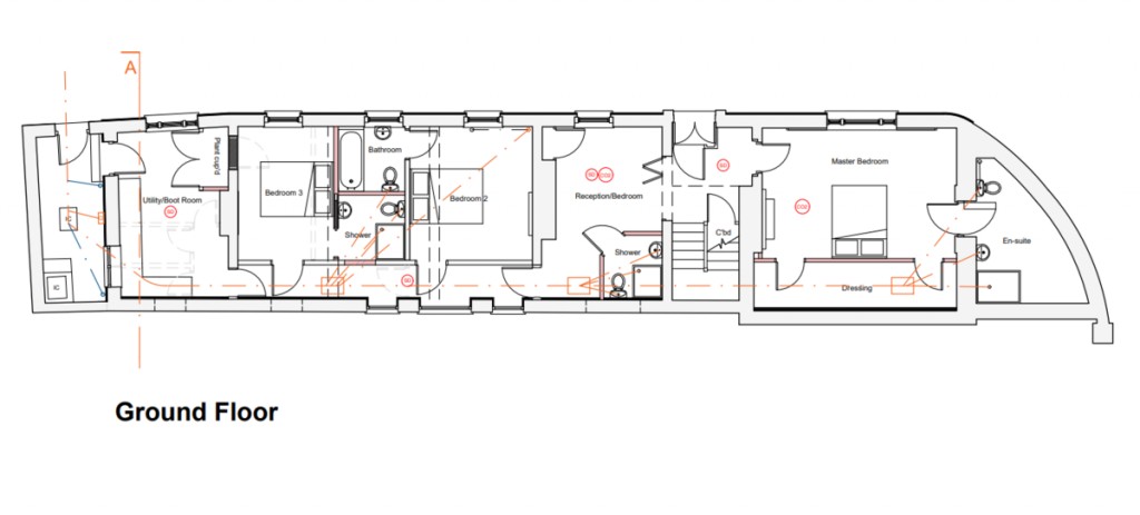 Floorplans For Chancery Lane, Wells-next-the-Sea