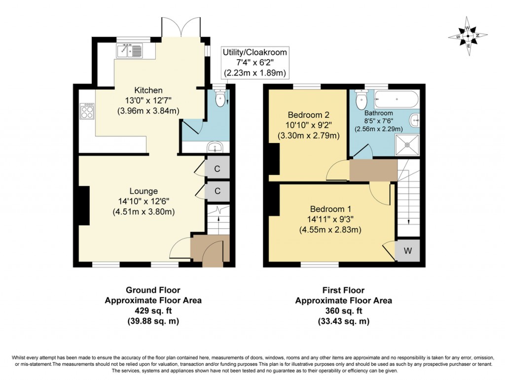Floorplans For Westfield Avenue, Wells-next-the-Sea