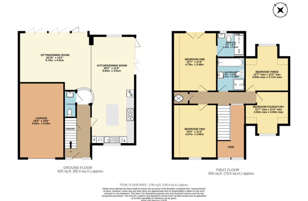 Floorplans For The Orchard, Fakenham