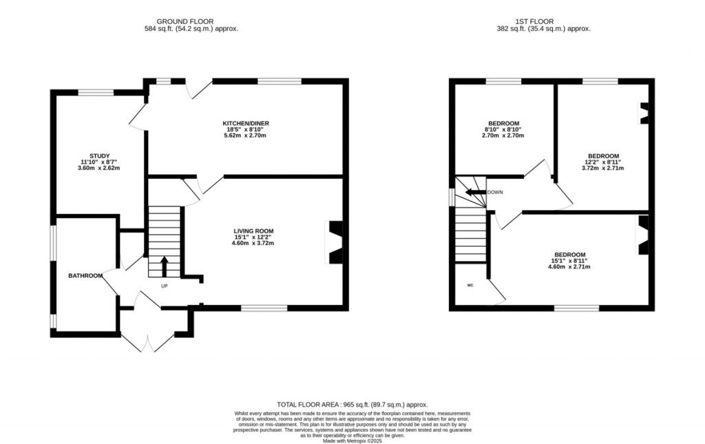 Floorplans For Fakenham Road, Syderstone