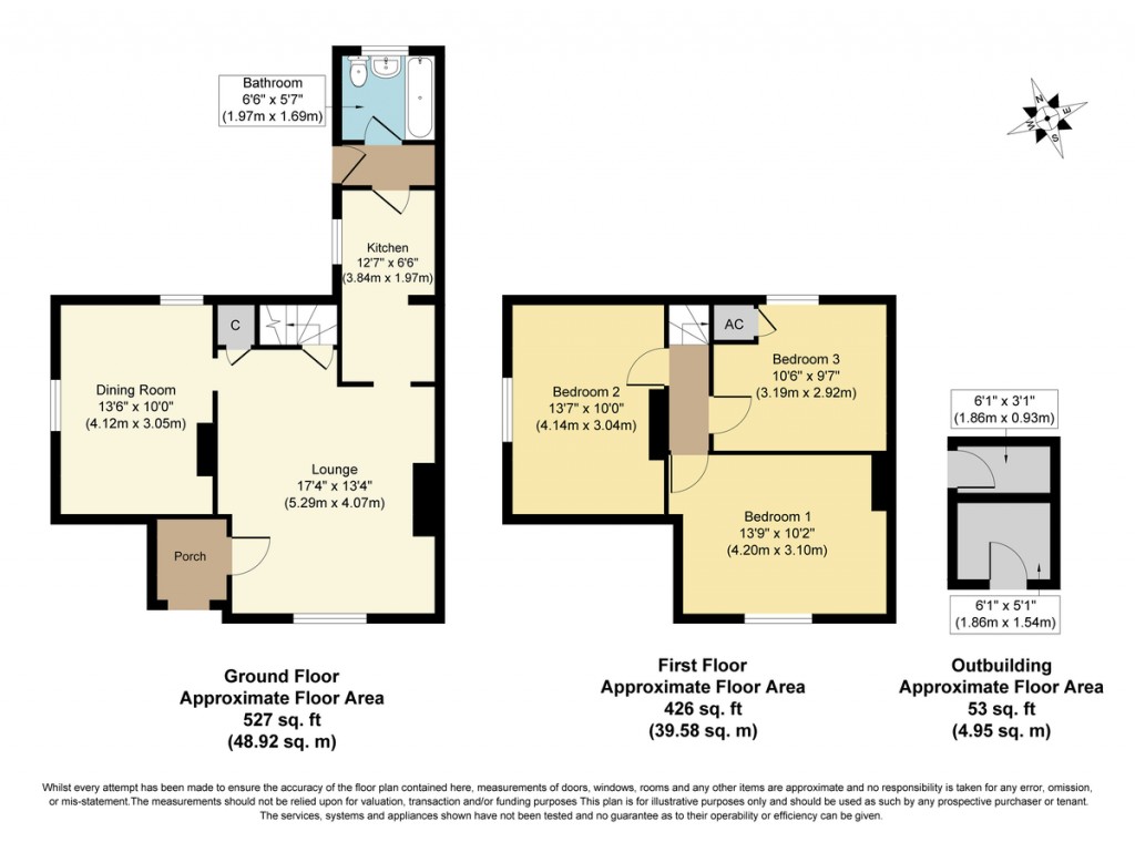 Floorplans For Branthill, Wells-next-the-Sea
