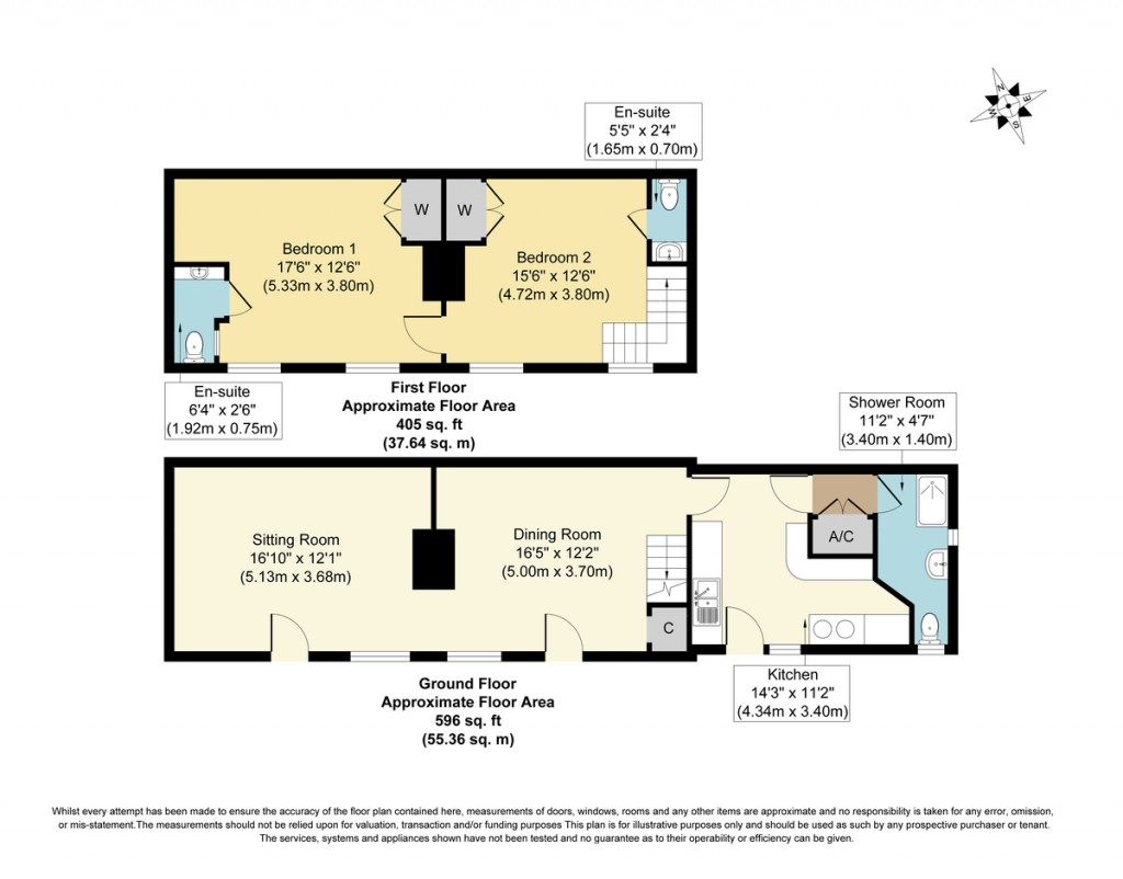 Floorplans For Clubbs Lane, Wells-next-the-Sea