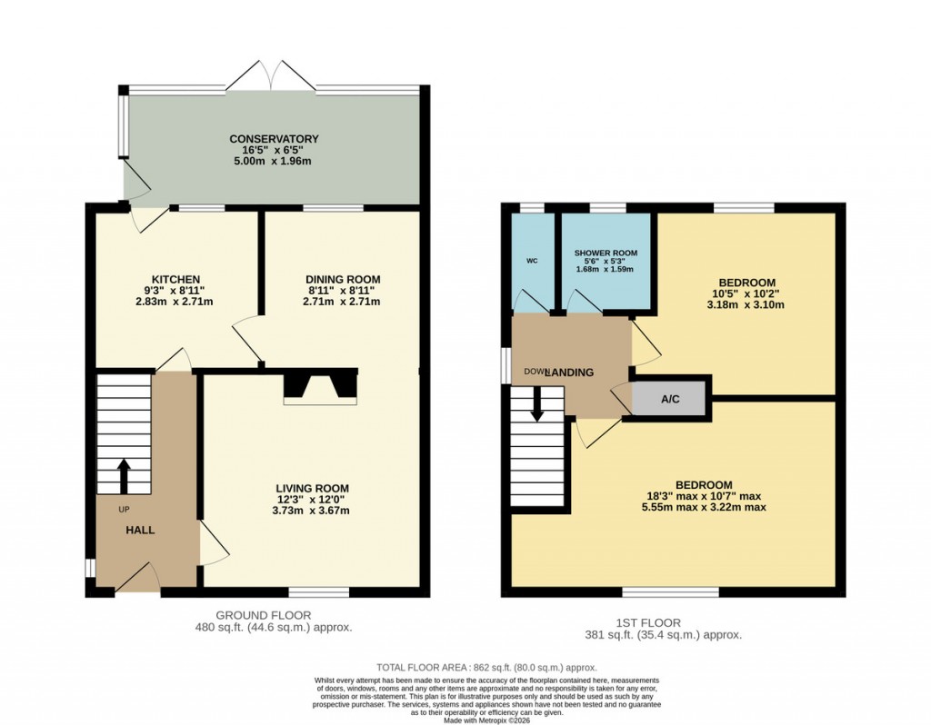 Floorplans For Neilsen Close, Wells-next-the-Sea