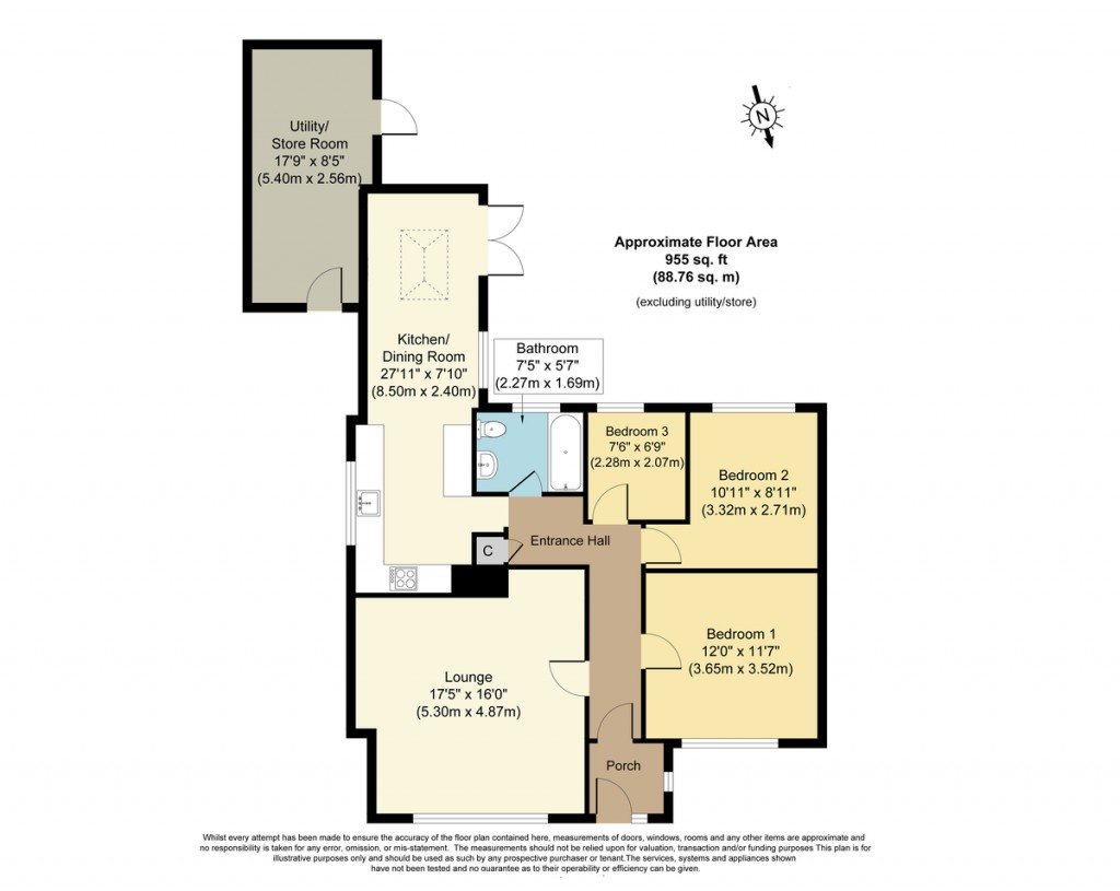 Floorplans For Kettlestone, Fakenham, Norfolk