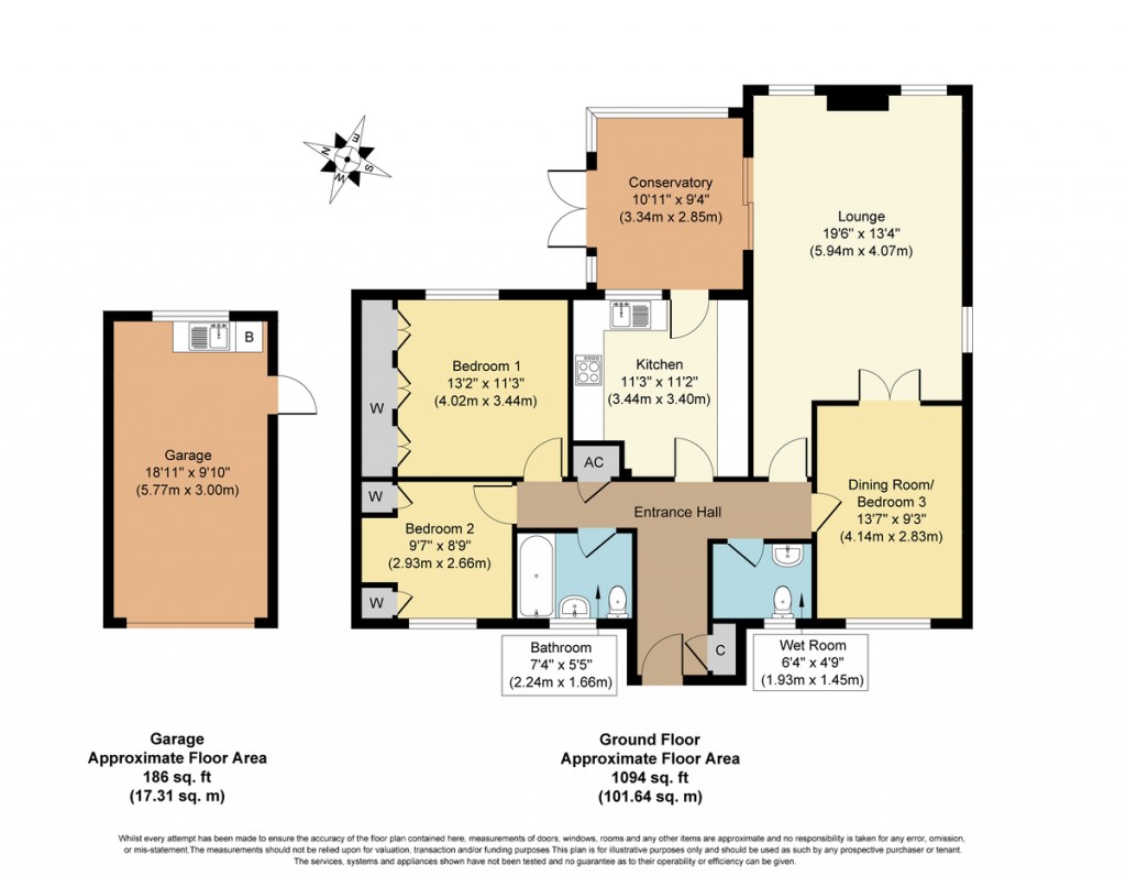 Floorplans For Kestrel Close, Burnham Market