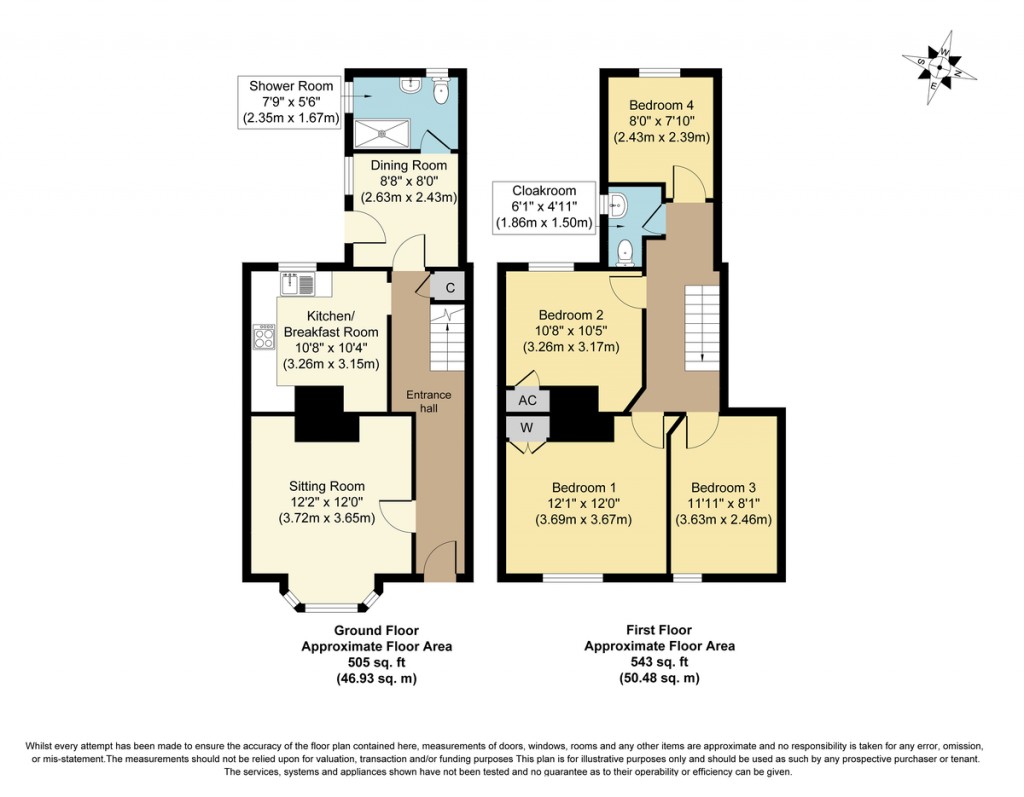 Floorplans For Queens Road, Fakenham