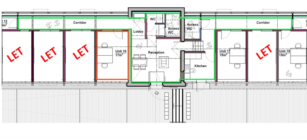 Floorplans For Units 15, 17 & 19 Holkham Studios