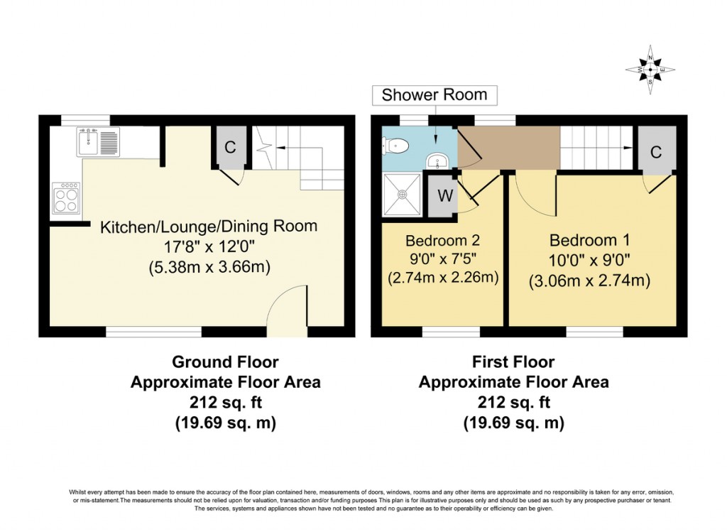 Floorplans For Dogger Lane, Wells-next-the-Sea
