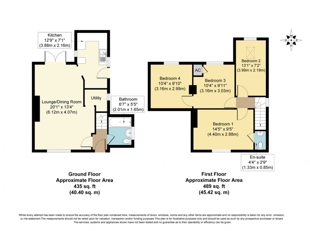 Floorplans For Creake Road, Syderstone
