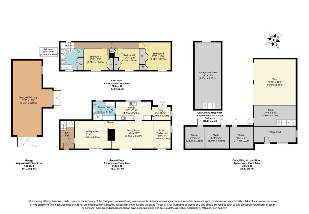 Floorplans For Fakenham Road, Tittleshall