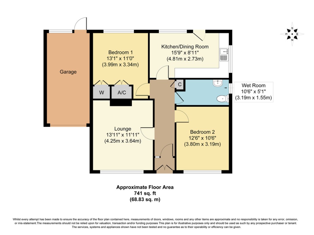 Floorplans For Russell Close, Wells-next-the-Sea