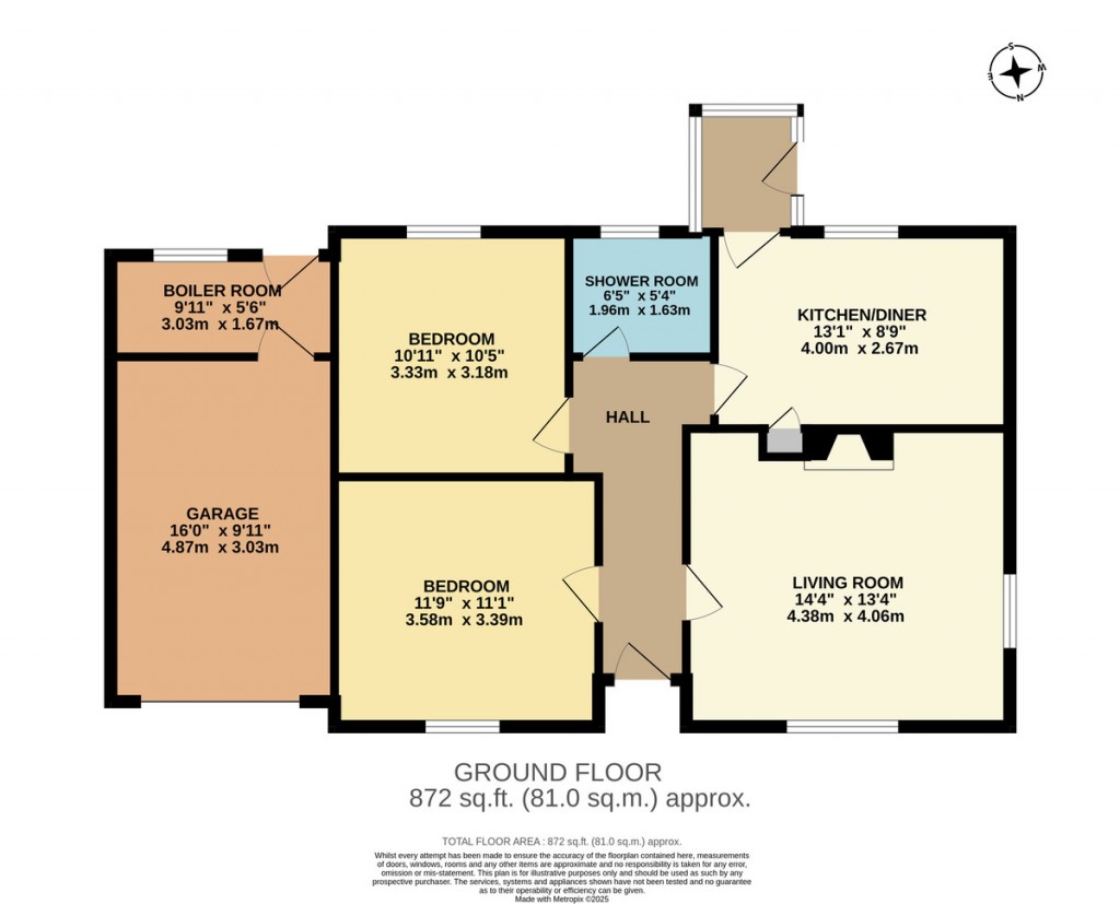 Floorplans For Hall Lane, Colkirk