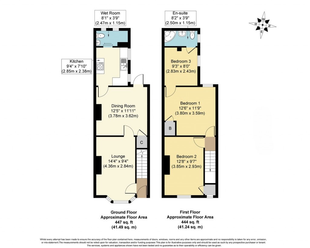 Floorplans For Queens Road, Fakenham, Norfolk