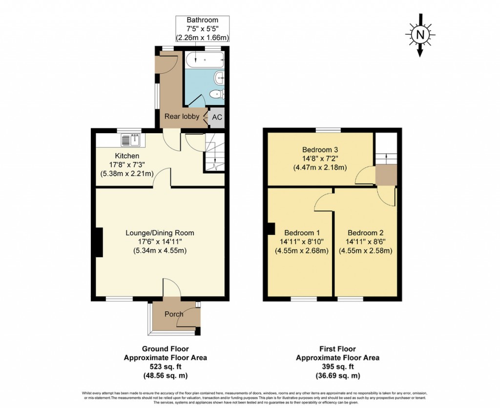 Floorplans For Bridge Road, Great Ryburgh