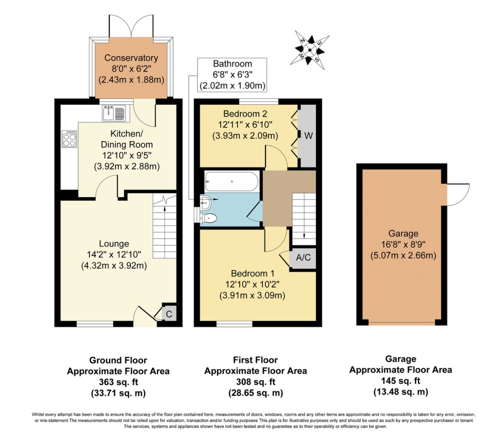 Floorplans For Wigg Road, Fakenham
