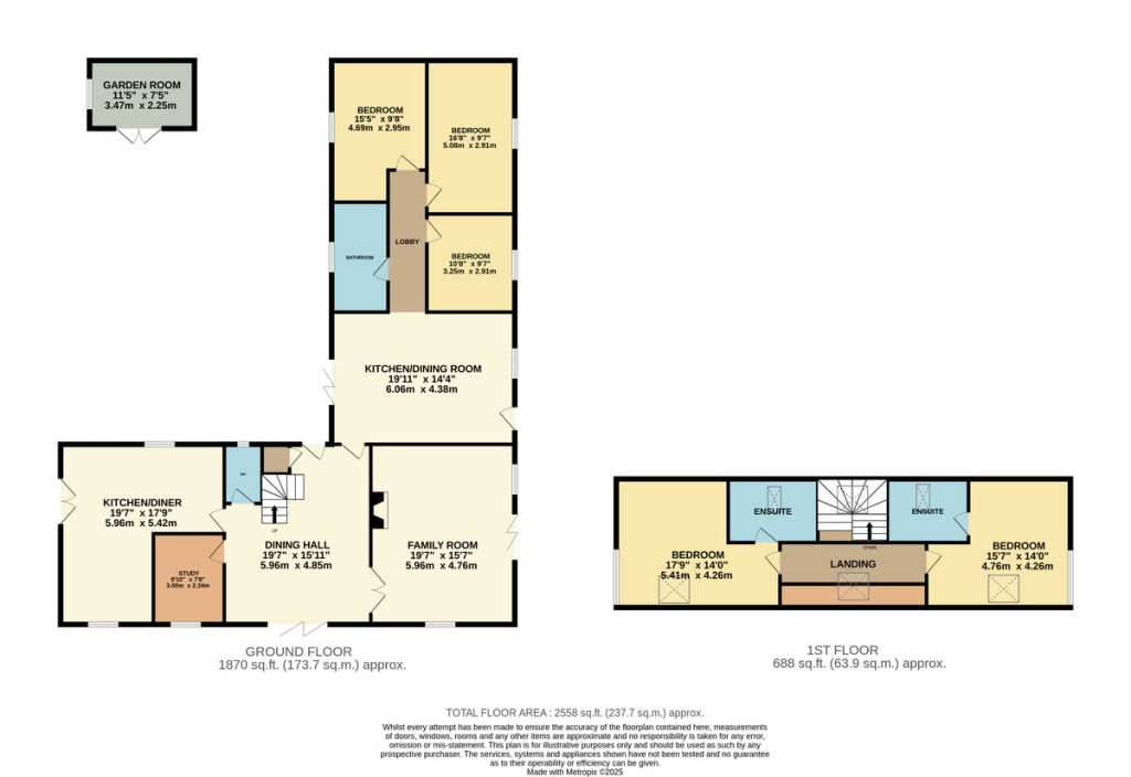 Floorplans For Horningtoft, Dereham