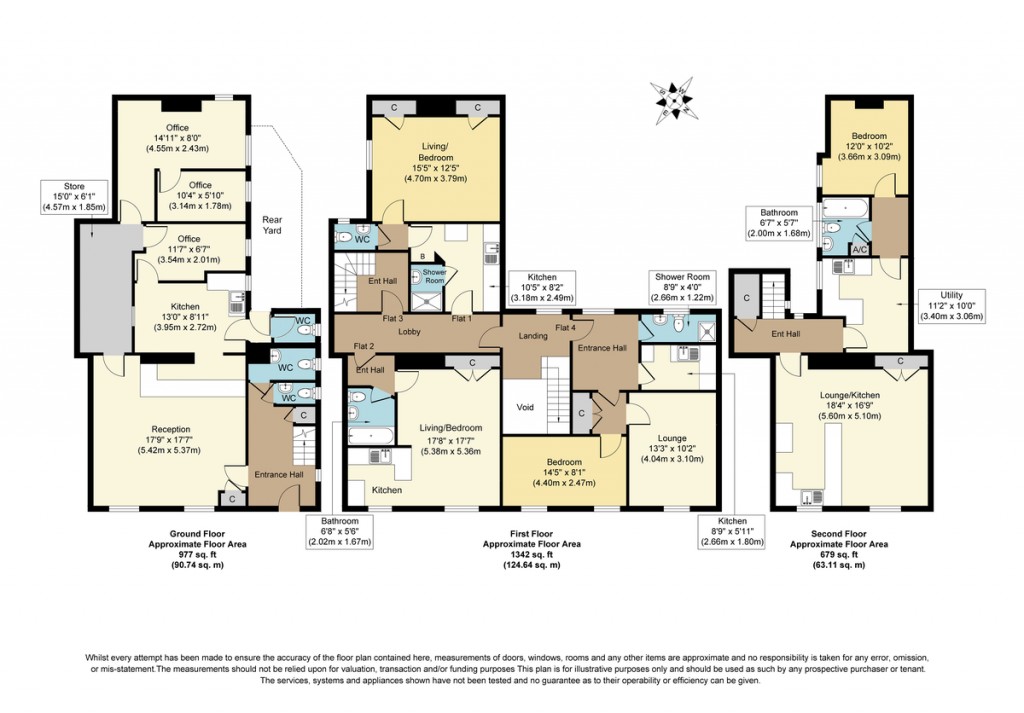 Floorplans For Market Place, Swaffham