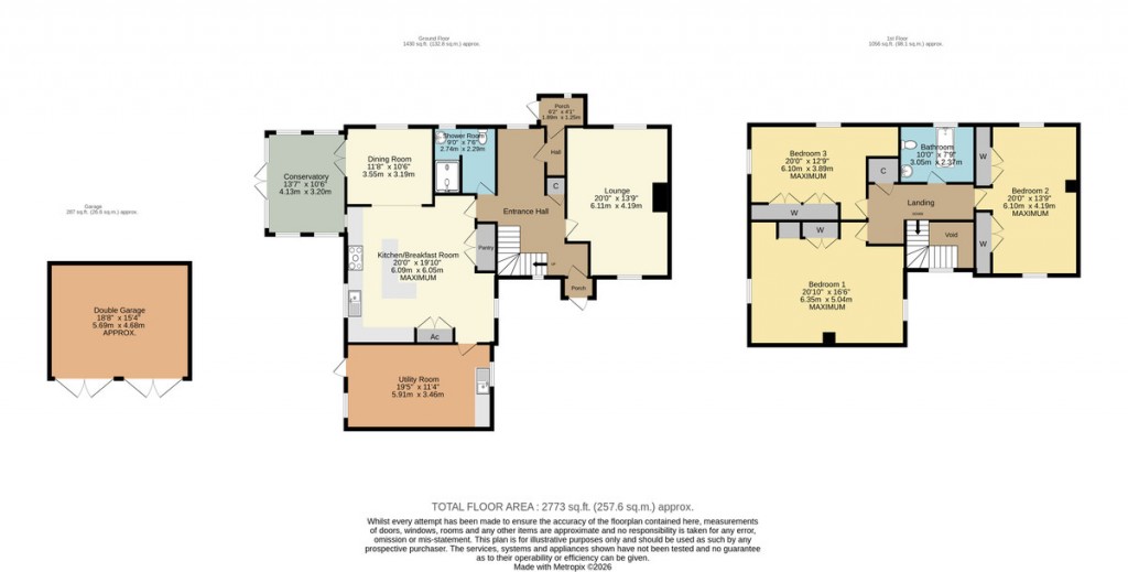 Floorplans For Hindolveston, Norfolk