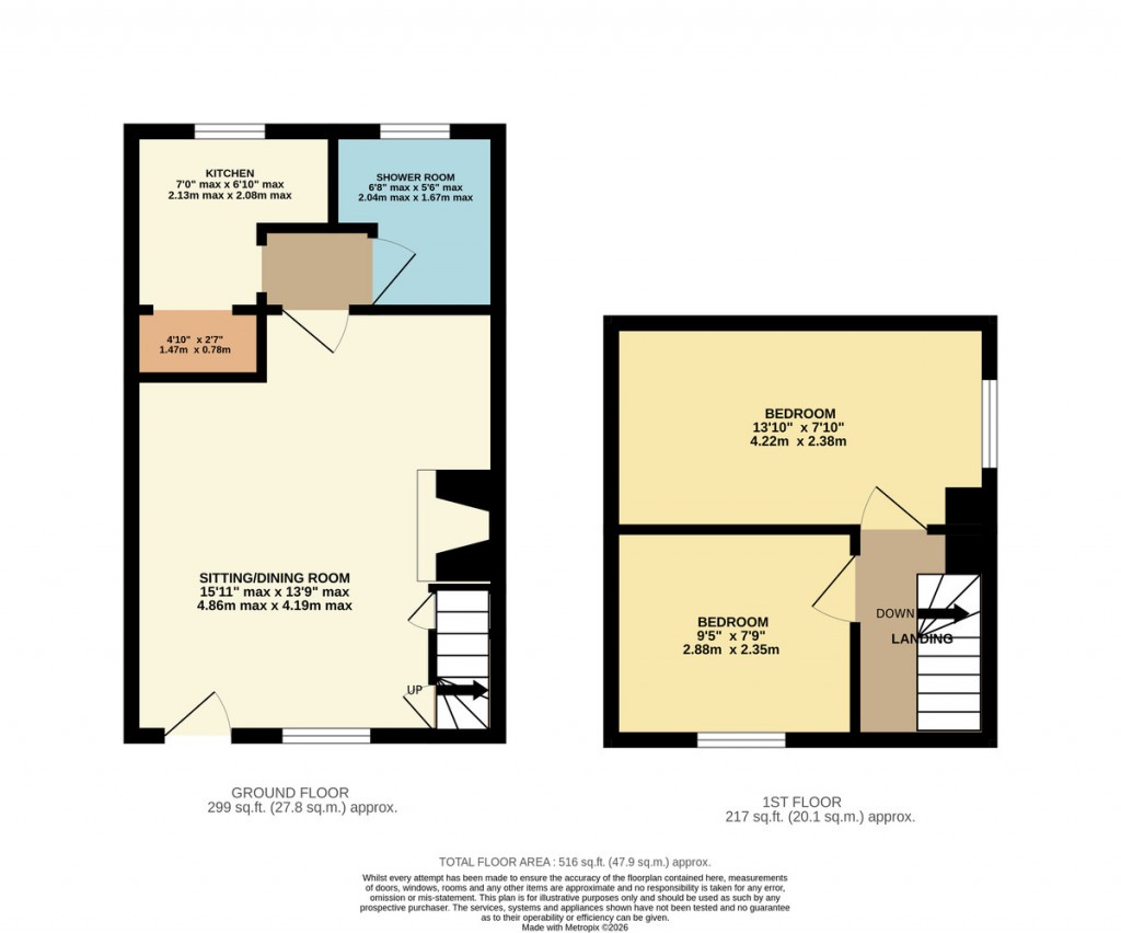 Floorplans For Binham Road, Warham